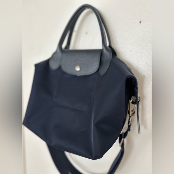 LONGCHAMP Le Pliage Neo S Top Handle Bag - Navy (USED) - Picture 5 of 12